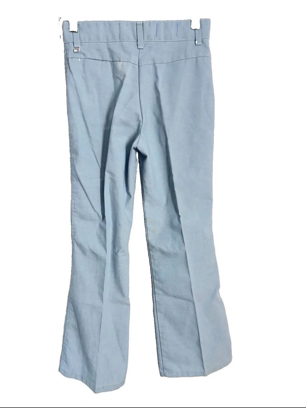 Vintage Billy The Kid Flaired Bell Bottom Baby Blue Pants Youth Size 12 Reg